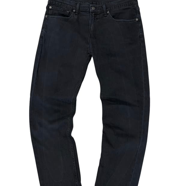 리바이스 블랙네이비 데님팬츠 (34)