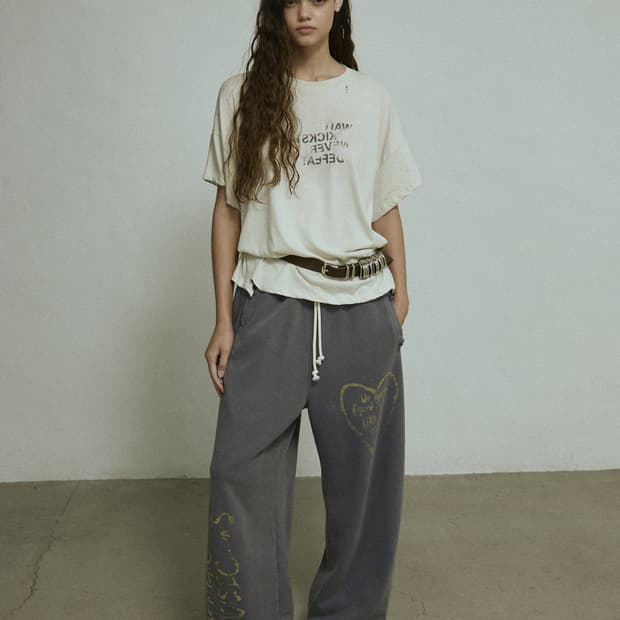 wknd project distressed wash tee