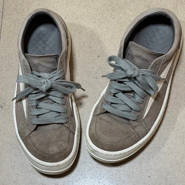 릭오웬스 반스 스웨이드 35