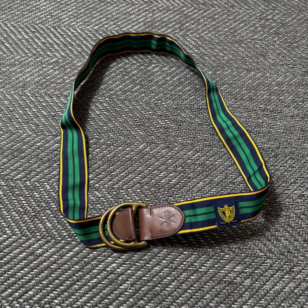 폴로 랄프로렌 트리밍 위빙 벨트