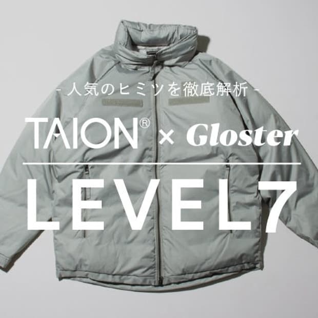 Taion x gloster level7 down jacket 