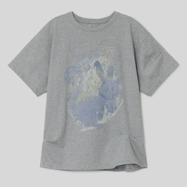 타입서비스 New Me Ruched Top [Gray] FREE