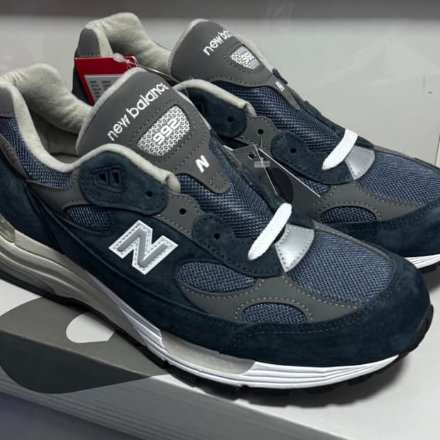 (275)뉴발란스 992 네이비 새상품 