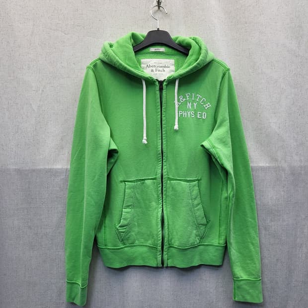 아베크롬비 그린 후드집업