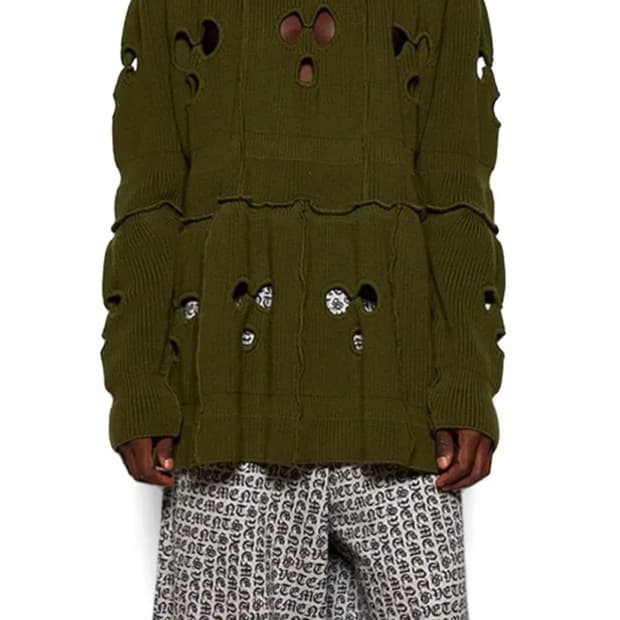 ( 마지막 가격다운)  베트멍 한정판 바라클라바 롱슬리브 니트