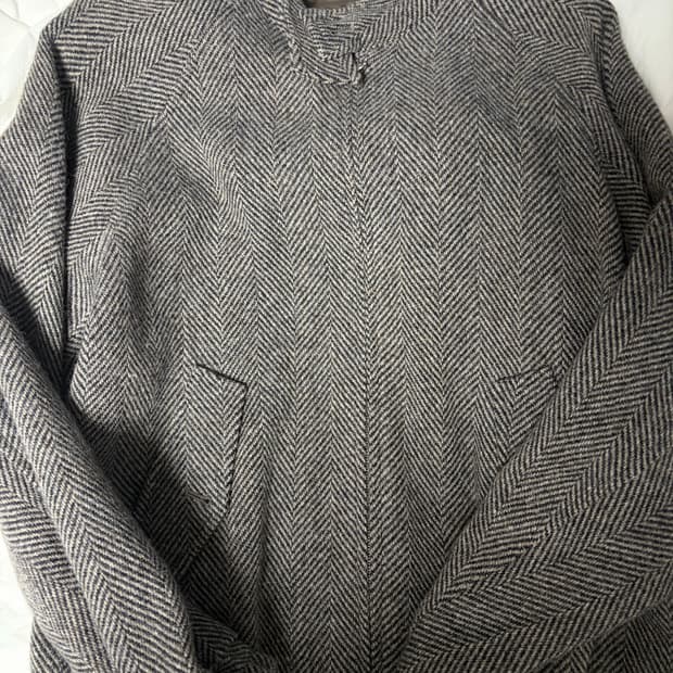 [4] 오라리 라마 트위트 자켓 카키