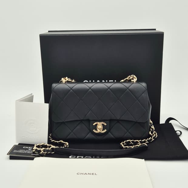 샤넬 램스킨 CC 플랩
볼드체인 숄더백

AS1353

