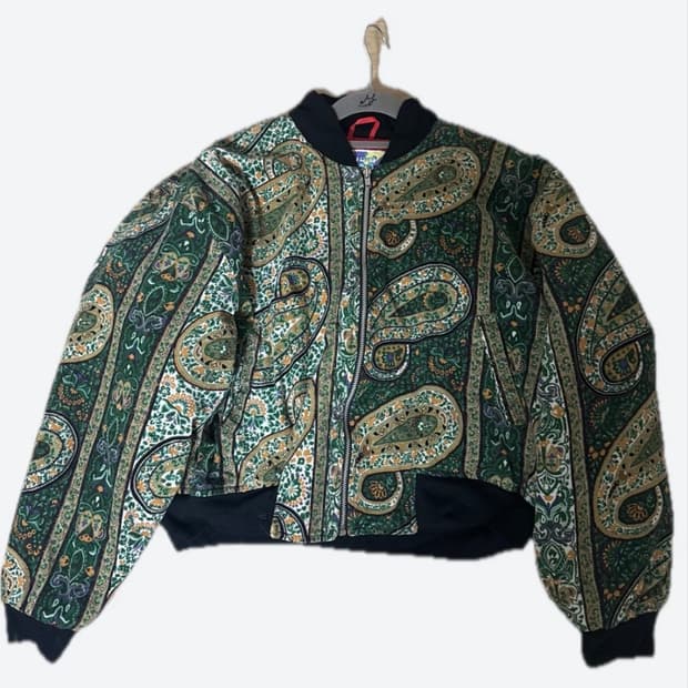 일제)Studio Map 페이즐리 패턴 자켓