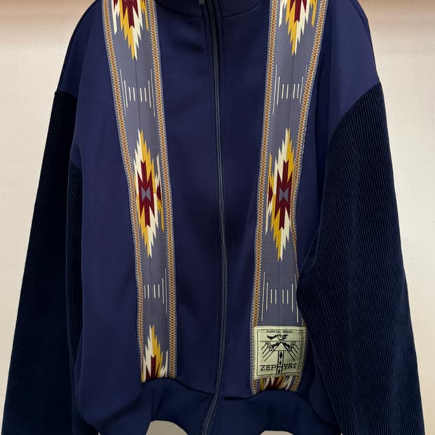 캐피탈 스무스 저지 코치 & 제피르 트랙 자켓 네이비 4