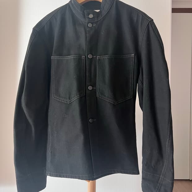 르메르 커브드 데님 자켓