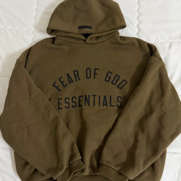 피어오브갓 에센셜 후드티