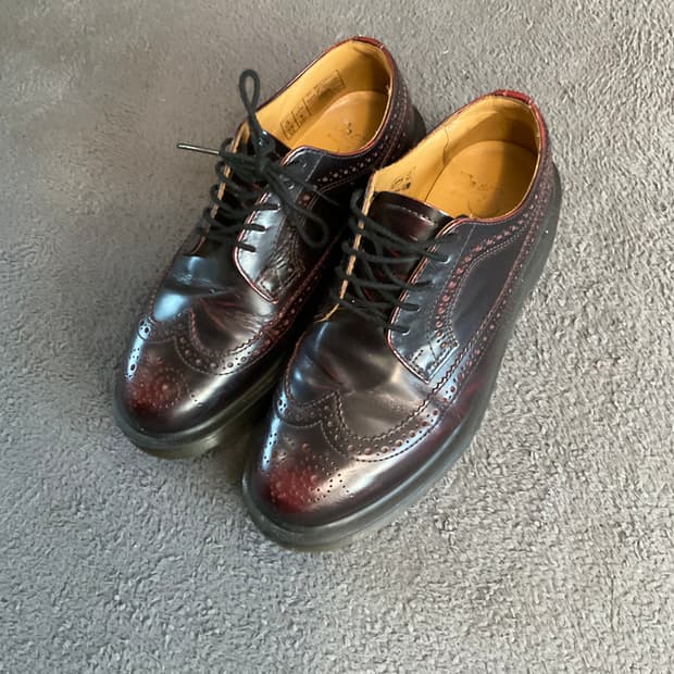 닥터마틴 3989 버건디 윙탑 (260)