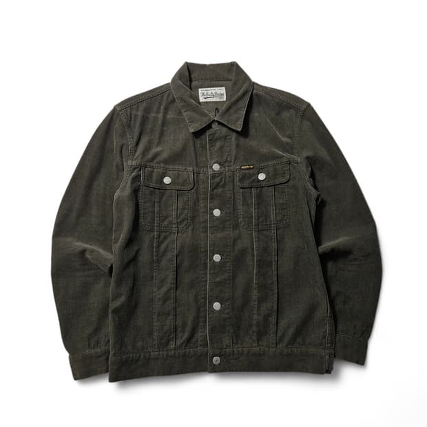 와코마리아 코듀로이 리 트러커 자켓 L