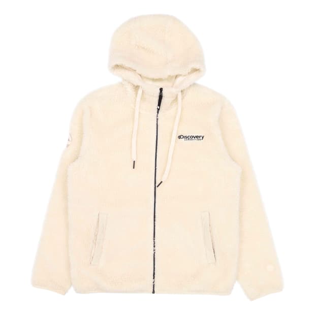[100] 디스커버리 남성 부클 플리스 후드 집업 자켓 N6860