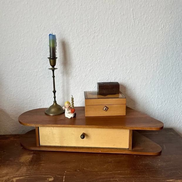 독일)빈티지 우드 선반