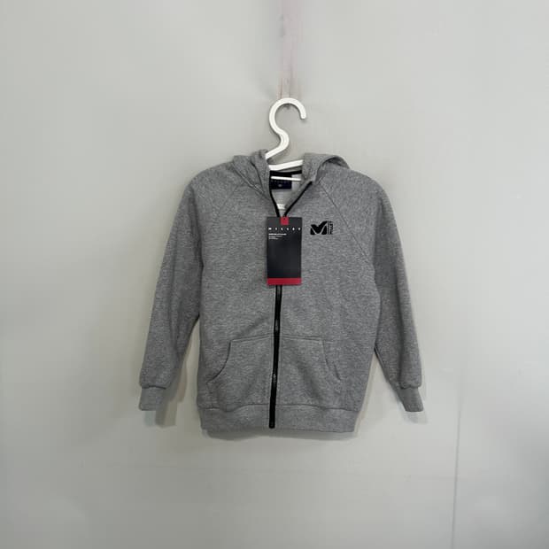 밀레 키즈 후드 집업 130 새상품