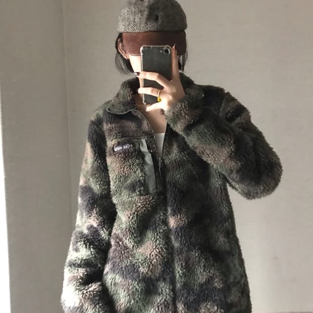 콜롬비아 카모플라쥬 후리스