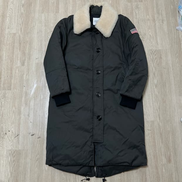 스튜디오 톰보이 여성 퍼카라 덕다운 롱패딩 80-90-160 