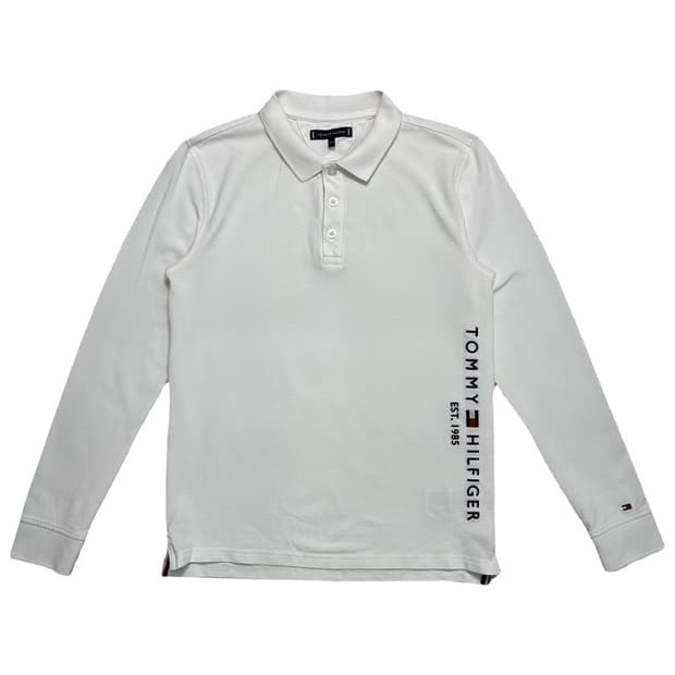 TOMMY HILFIGER 롱슬리브 화이트 152
