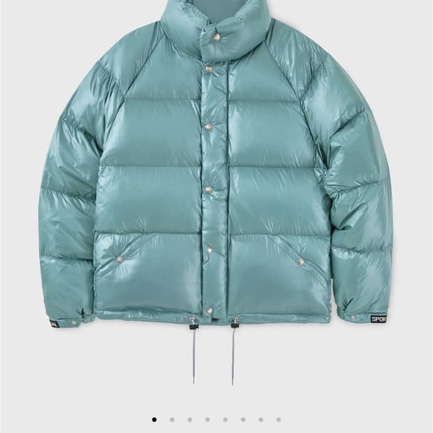 헤리티지플로스 1972 구스 다운 오션블루 Ocean Blue (m사이즈