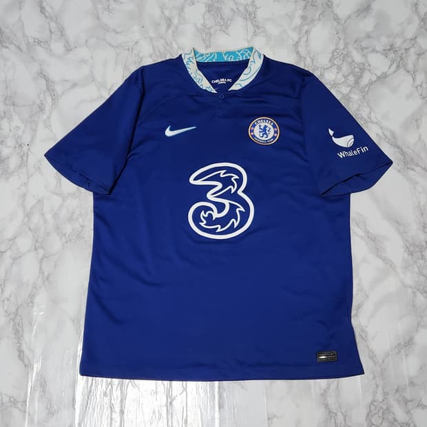 [해외 L] 나이키 첼시 22-23 홈 축구 유니폼 반팔