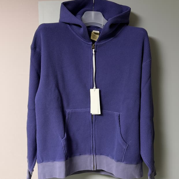 (새상품) 카키스 - Waffle Full Zip Hoodie