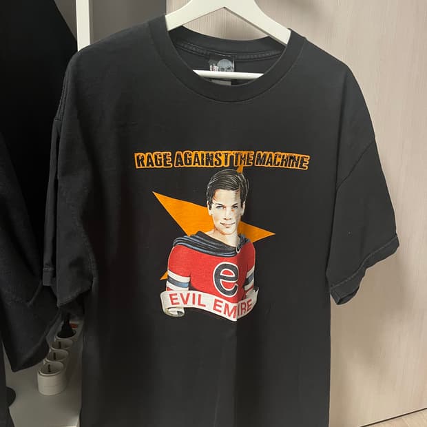 90s 빈티지 RATM 레이지 어게인스트 더머신 티셔츠 판매