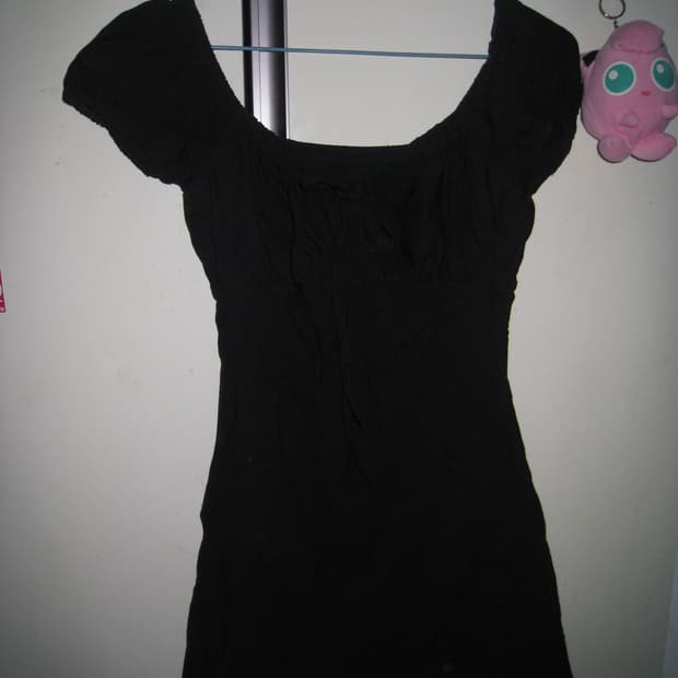 미니 블랙 원피스