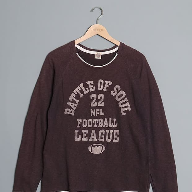 DTN VINTAGE Print Raglan L/S