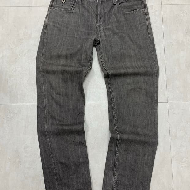 리바이스 흑청 데님 팬츠 #428