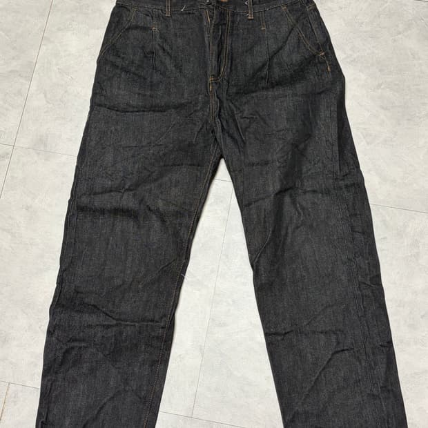 비슬로우 블랙진 청바지