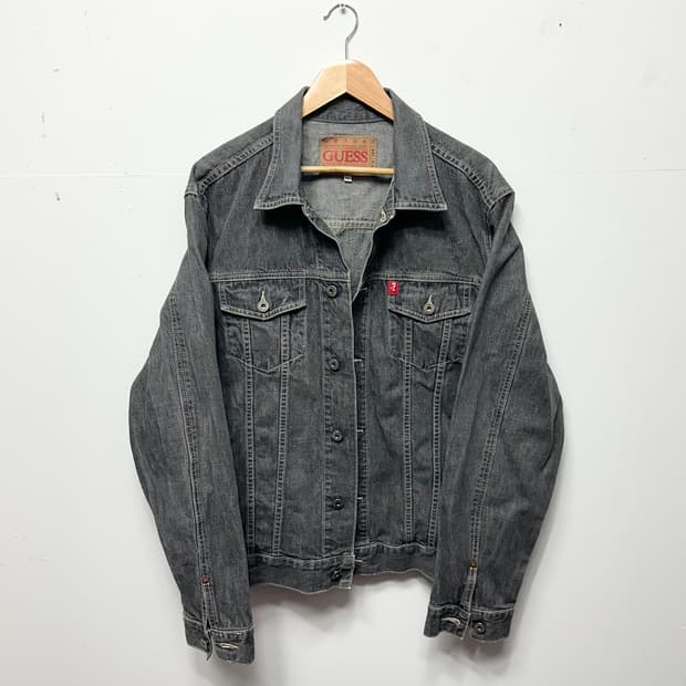 올드 게스 2세대 데님 자켓 made in usa