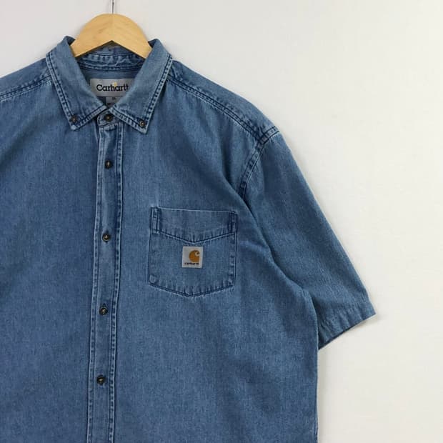 XL 칼하트 데님 셔츠