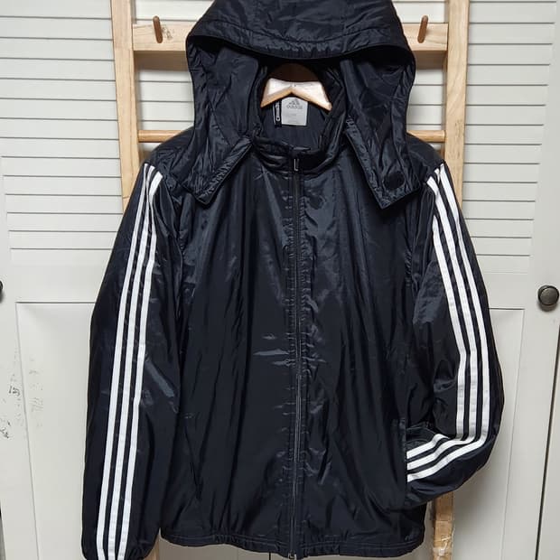 아디다스 삼선 사이드라인 바람막이 점퍼 자켓
