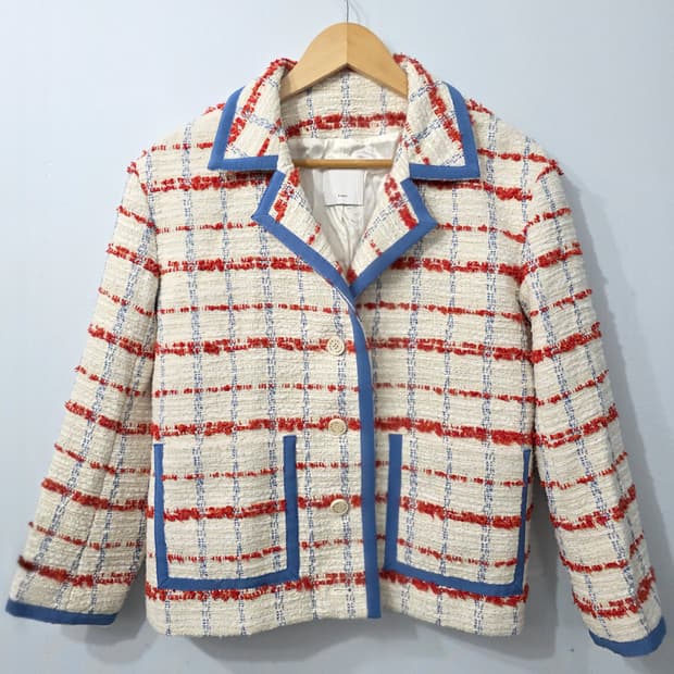 Sandro 산드로 트위드 자켓 ~55