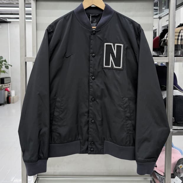 나이키 00s 스우시 N로고 나일론쉘 스타디움 자켓