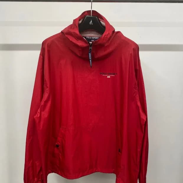 폴로 스포츠 9000's 바람막이 윈드브레이커 아노락 풀오버 방풍