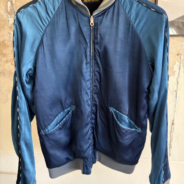 블루블루 레이온 자켓