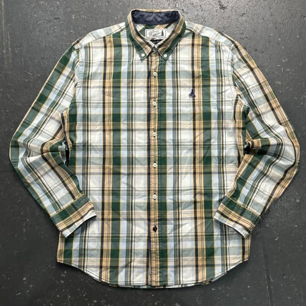 100 빈폴 체크셔츠 