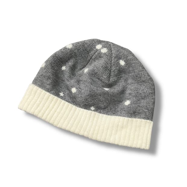  엘엘빈 울혼방 도트 비니 y15670