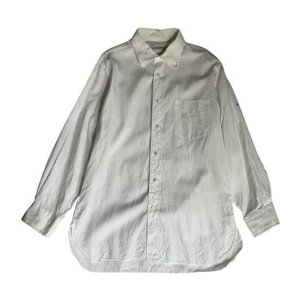 [Christian Dior] 크리스찬디올 스트라이프 화이트 셔츠