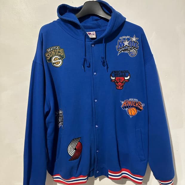 빈티지 00s NBA 스냅 후드자켓 
