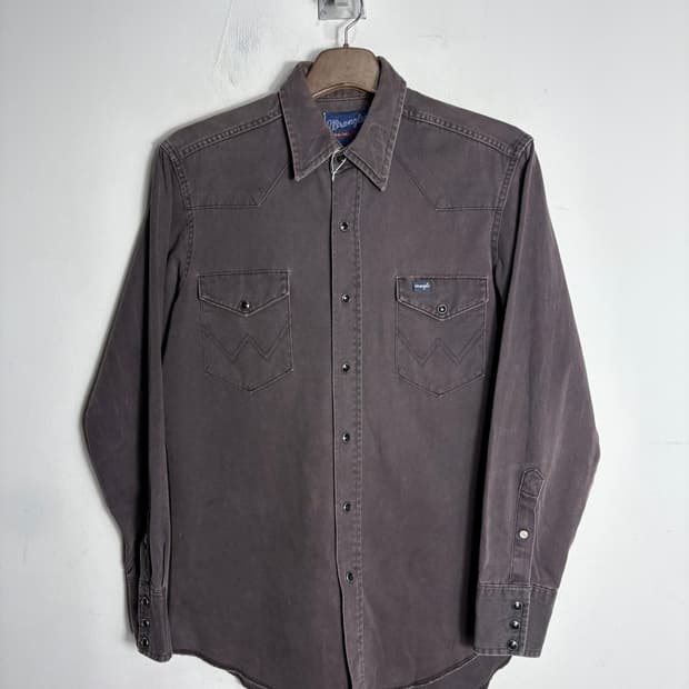 렝글러 웨스턴 코튼 셔츠