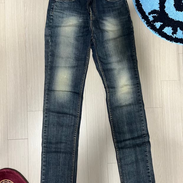 보헤미안 서울 bohemian seoul 스트레이트진 블루