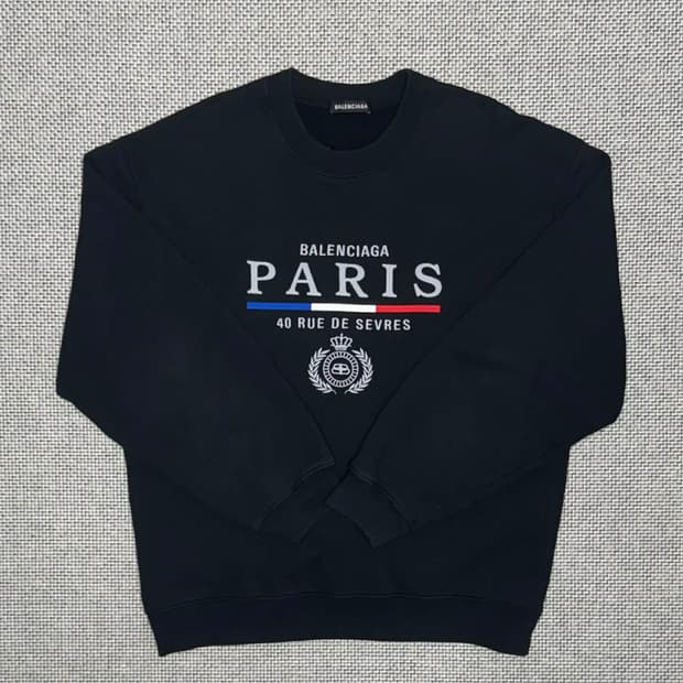 발렌시아가 파리 맨투맨