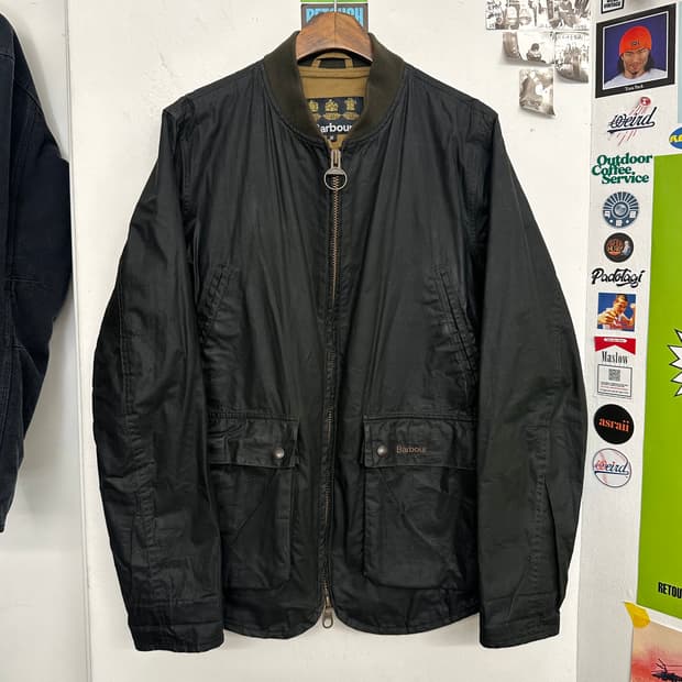 바버 캠버 왁스 자켓