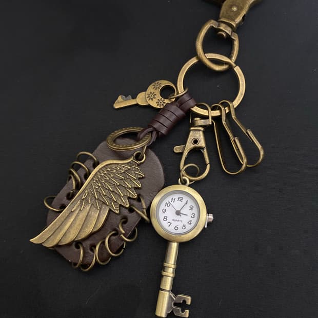 빈티지 브라스 무드 키링