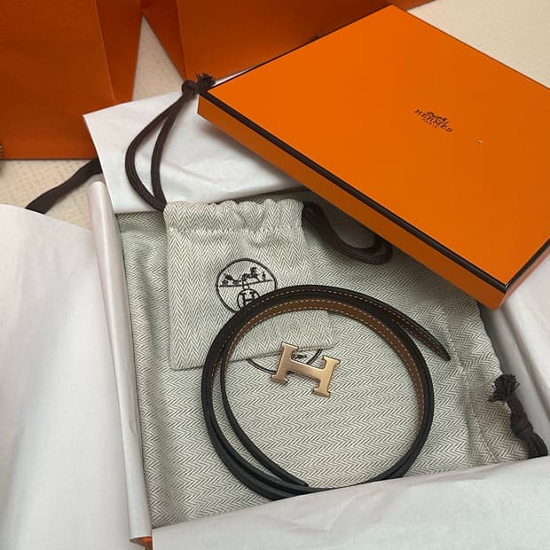 에르메스 13mm리버시블 벨트 스트랩 80사이즈