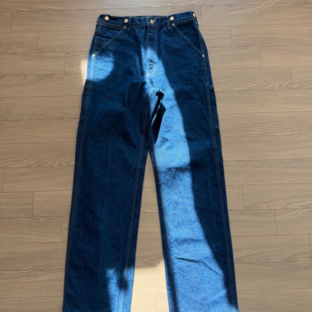 90s 칼하트 데님 싱글니 워크팬츠