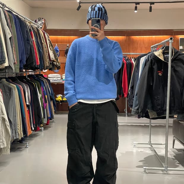 빈티지 유틸리티 카고 벌룬 팬츠